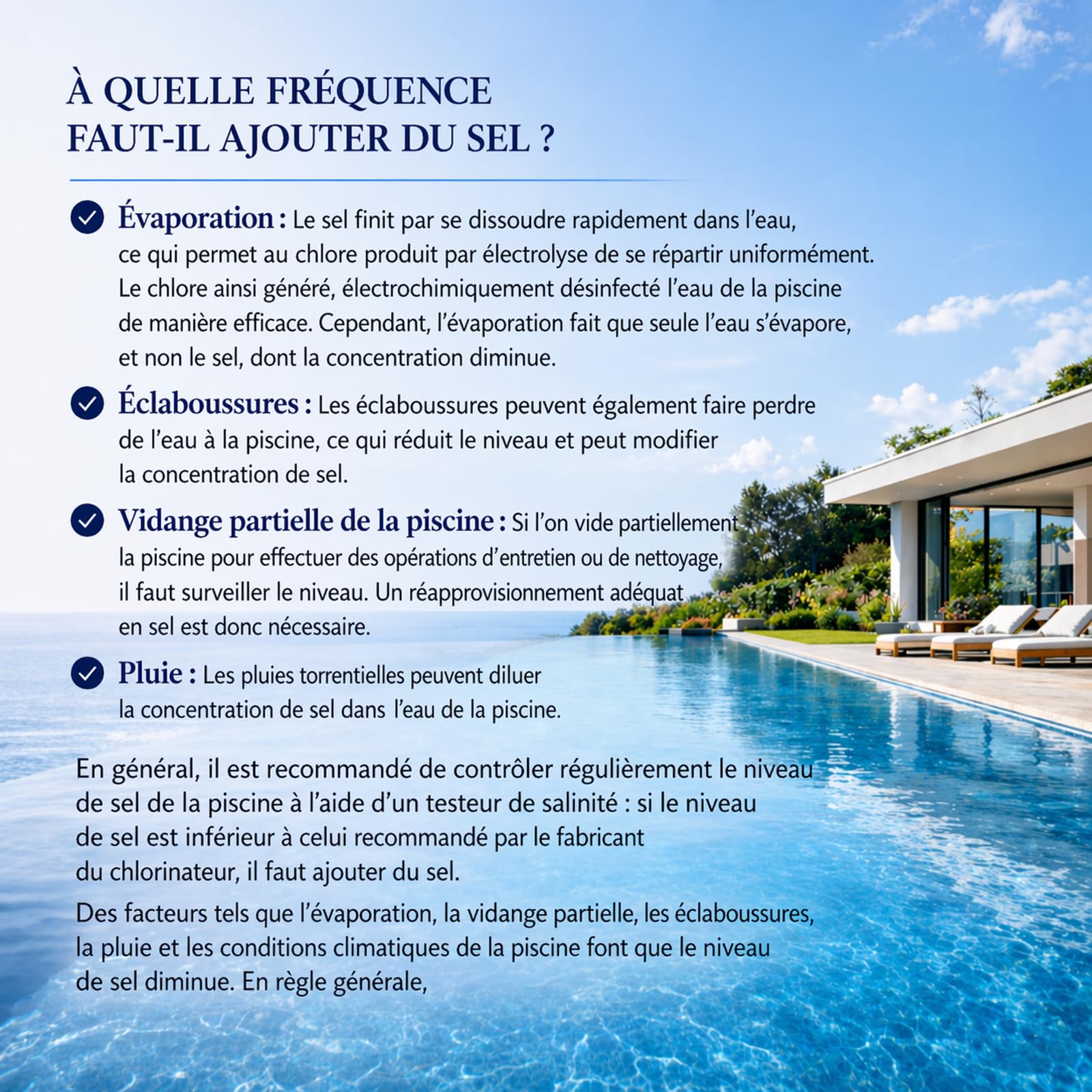 Llofer - 5SEL25KG, 5 Sacs de sel Fin pour Piscine (Dissolution Rapide) - 25kg