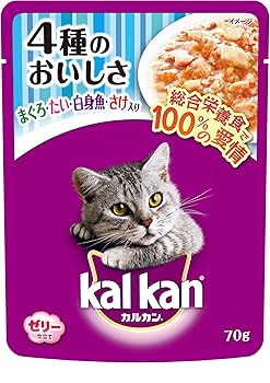 Amazon.co.jp: カルカン パウチ 4種のおいしさ キャットフード