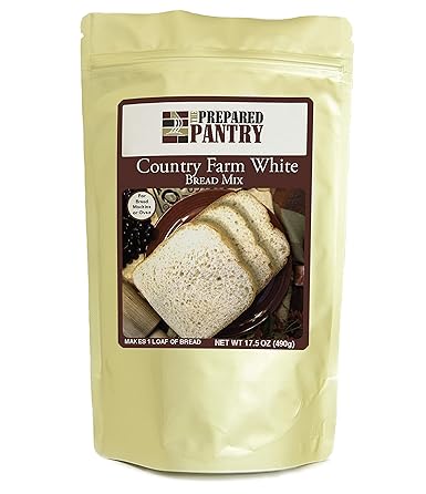The Prepared Pantry Country Farm White Bread Mix; Single Pack; For Bread Machine or Oven