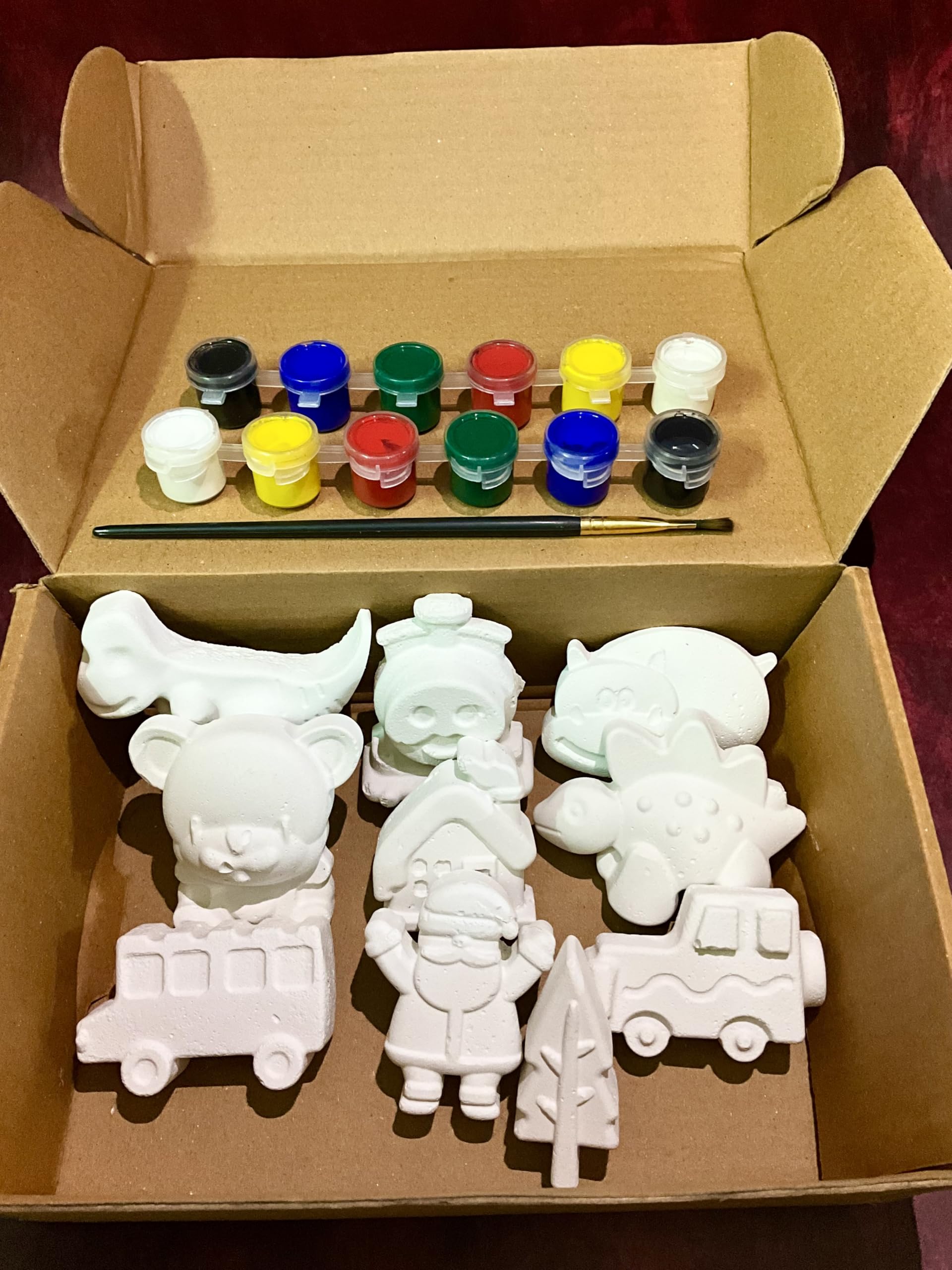Kaivarnamcraftycreations @3D Painting Toy(10 Toys)/Educational Learning Through Painting/Children DIY Art&Craft Activity Kit/ECO-Friendly Toy/Handmade/Fun with Colours/Paint The Object (B0DB872N6R) Amazon Price History, Amazon Price Tracker