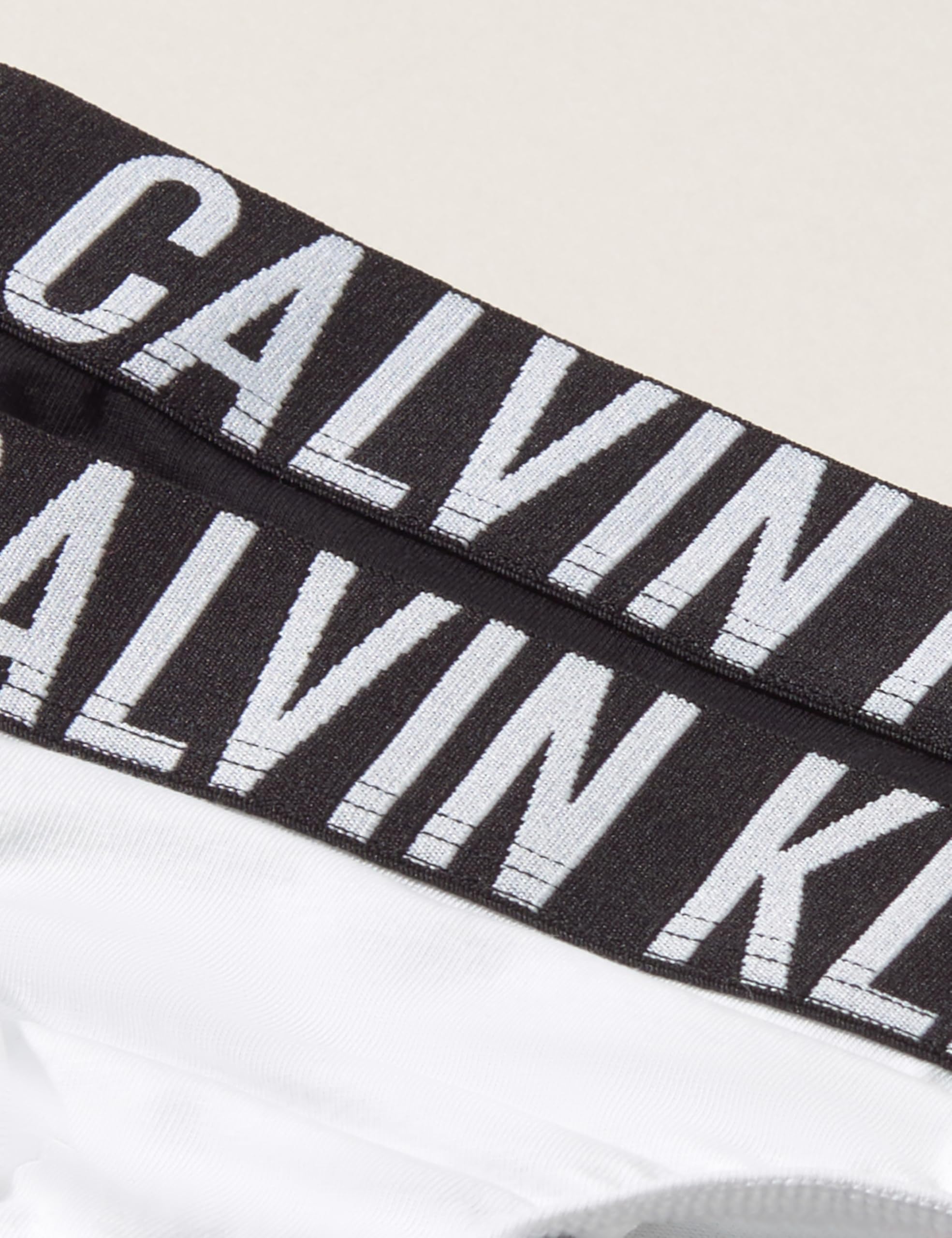 Calvin Klein 2pk Bikini G80g800729 Breve, Black (Pvhblack/Brightwhite), 8-10 Years Bambine e Ragazze
