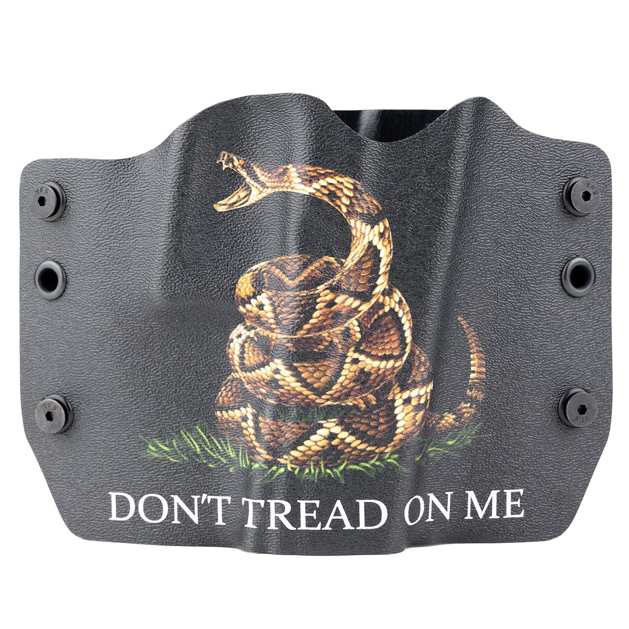 Outlaw HolstersOutlaw Holsters Don't Tread On Me Black OWB Holster