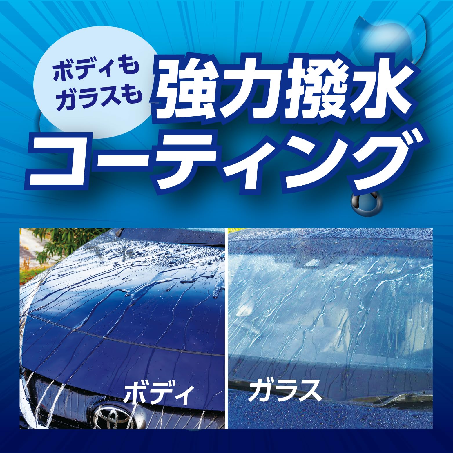 SOFT99 Raindrop Trigger Automotive Body Glass Coating 500ml 00538 - 3