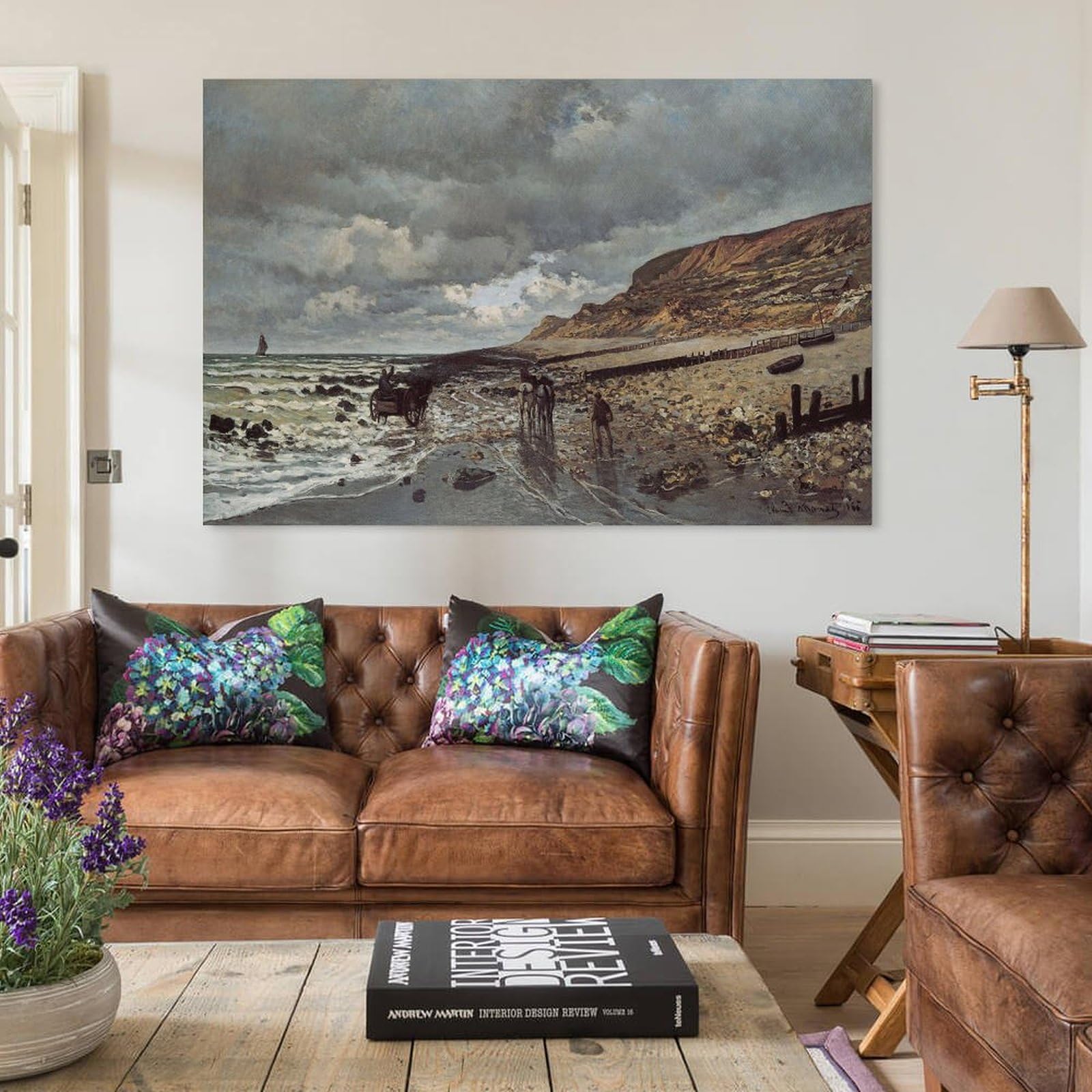 額装品/Sur les planches/クロード モネ/ポスター/インテリア 額装品