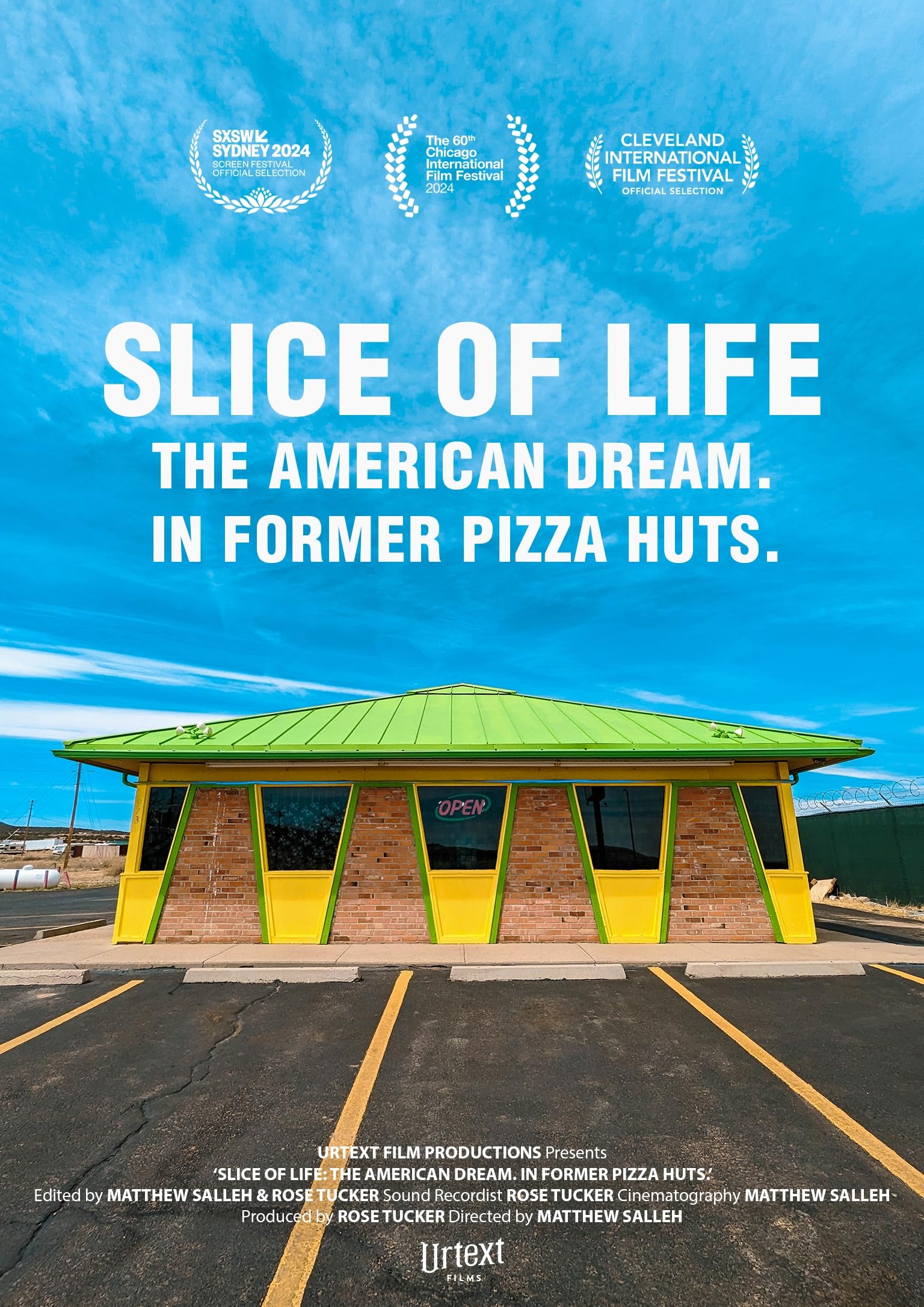 Slice of Life: The American Dream. In Former Pizza Huts. [DVD]