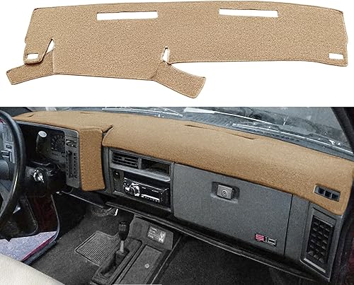 Yiz Tapete de Cubierta del Tablero Personalizado para Chevy Chevrolet S10 Blazer/GMC S15 Jimmy Sonoma de 1986-1993/91-94 Olds Oldsmobile Bravada,