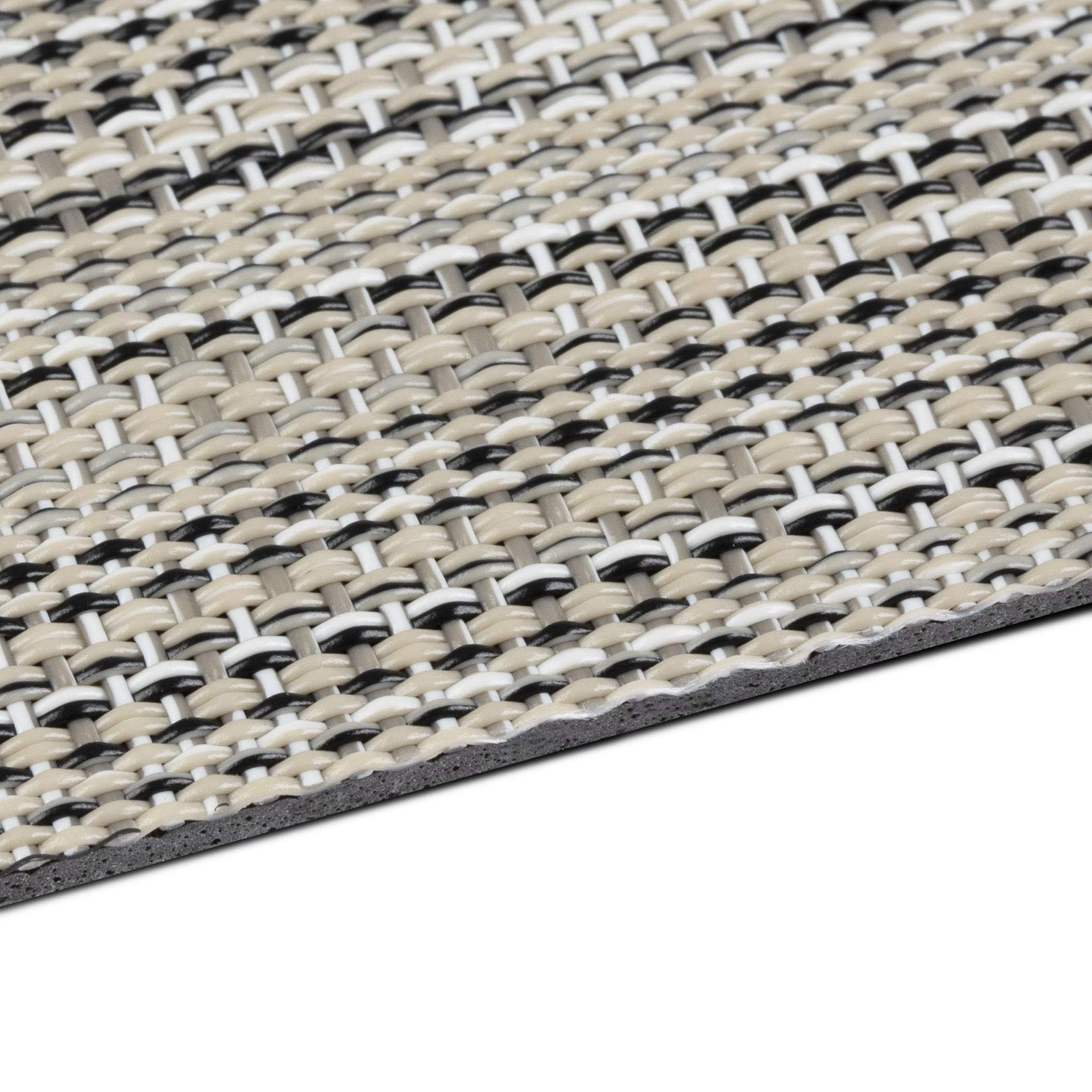 Floordirekt Esterilla Protectora para Barbacoa, difícilmente inflamable, Alfombrillas para Barbacoa en el jardín, Alfombrillas para Barbacoa al Aire Libre para la Barbacoa (180 x 180 cm, Matera)