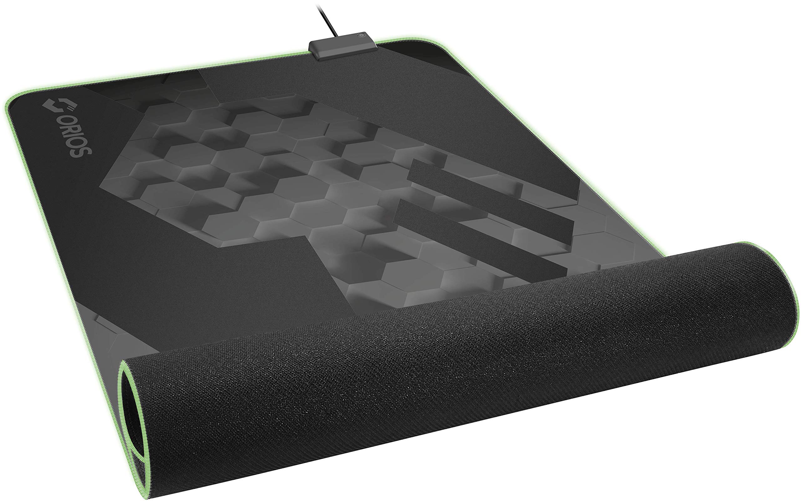 Speedlink ORIOS LED podkładka pod mysz dla graczy – podświetlana podkładka pod mysz dla graczy ze złączem USB