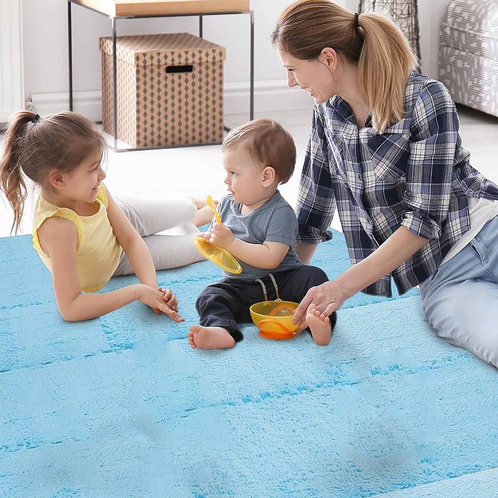 Culnflun Thickned Plush EVA Foam Floor Mat - Image 3