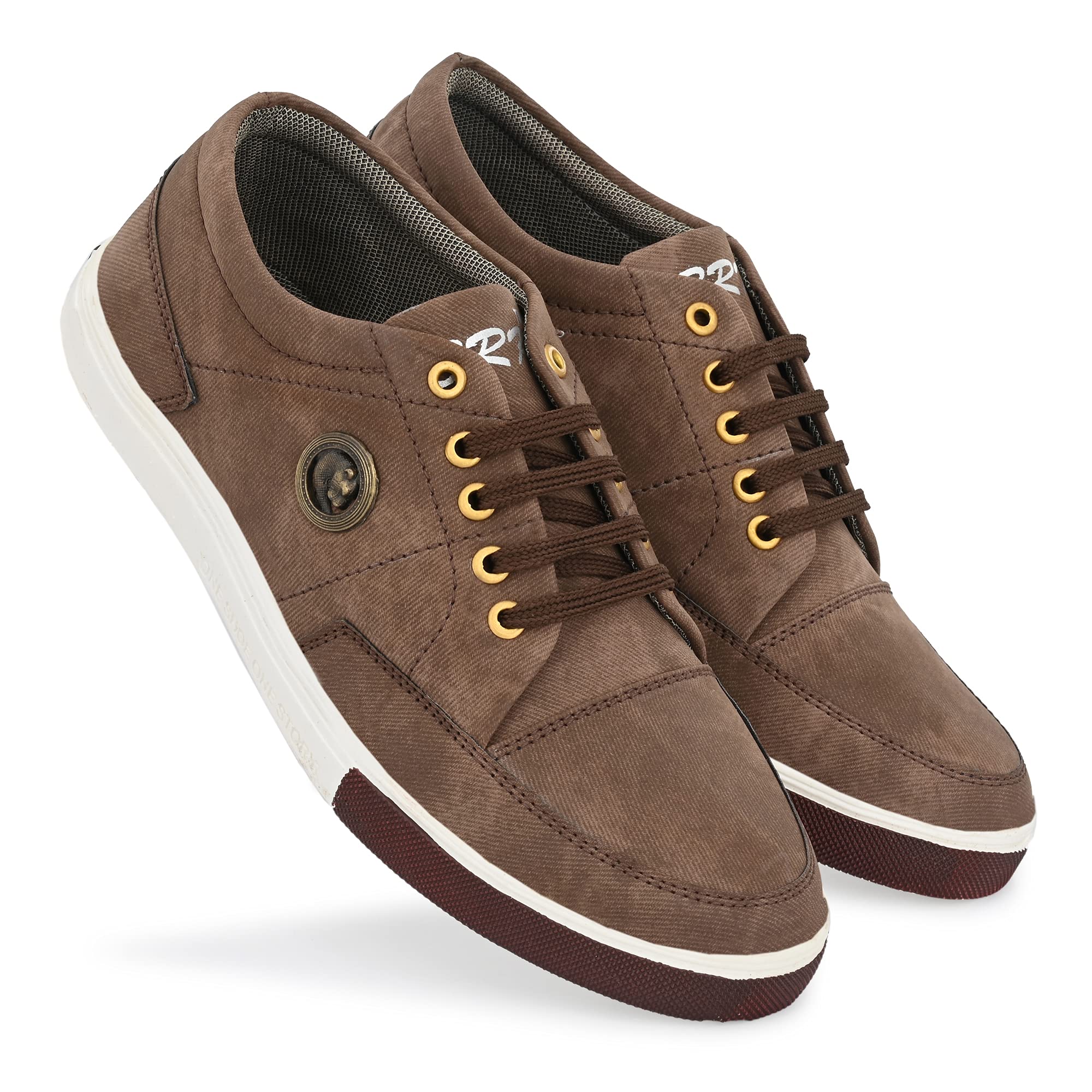 Taprin Mens Casual Shoes (Coffee, Numeric_10) (B0C54Z9GGJ) Amazon Price History, Amazon Price Tracker