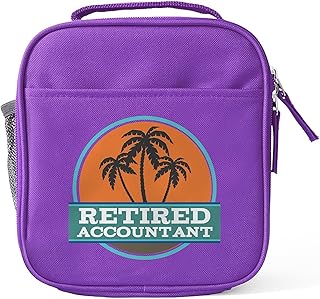 CafePress Retired Accountant Sunset Lunchbox Reusable Lunch Box