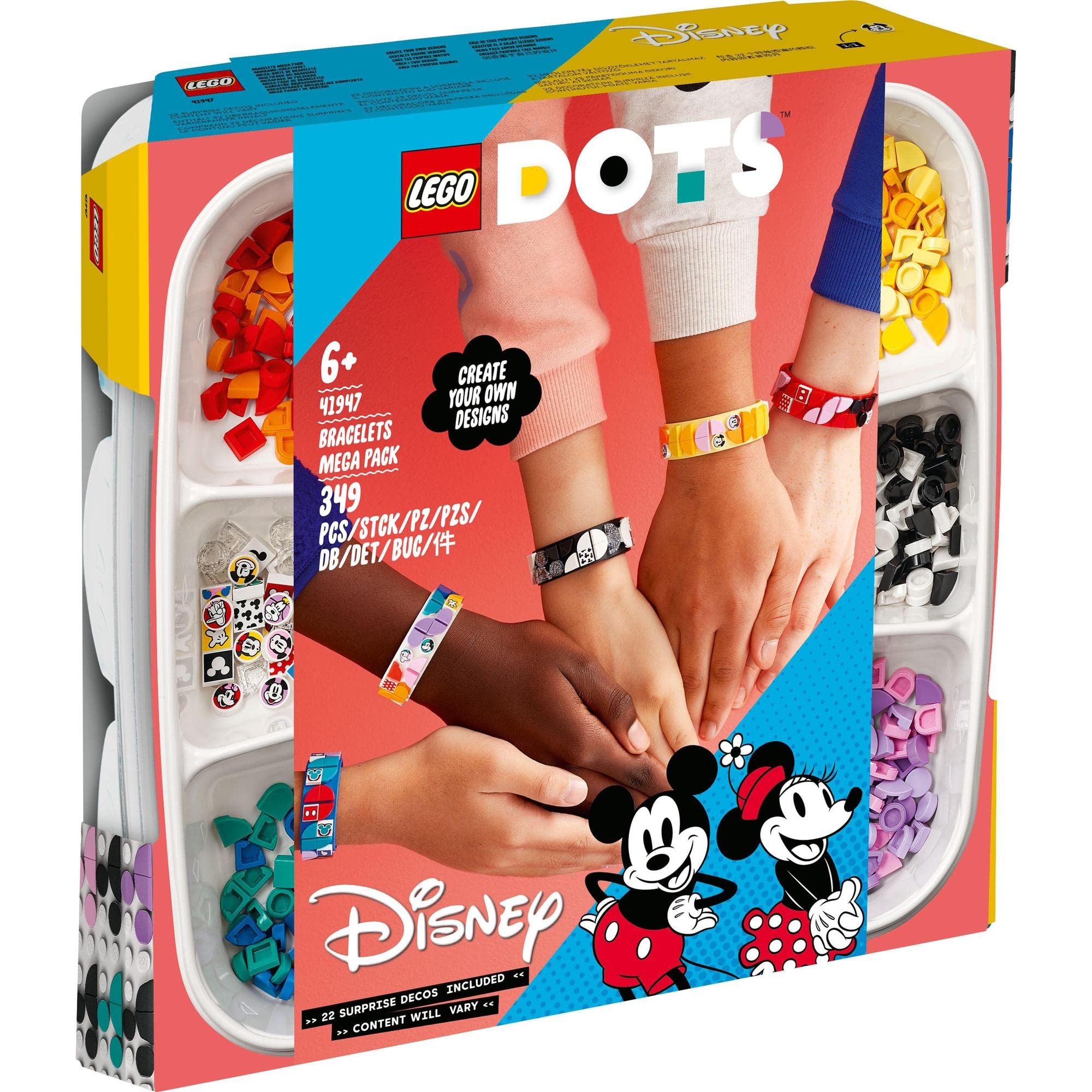 LEGO Dots Mickey Friends Bracelet Multipack 41947 Toy Block