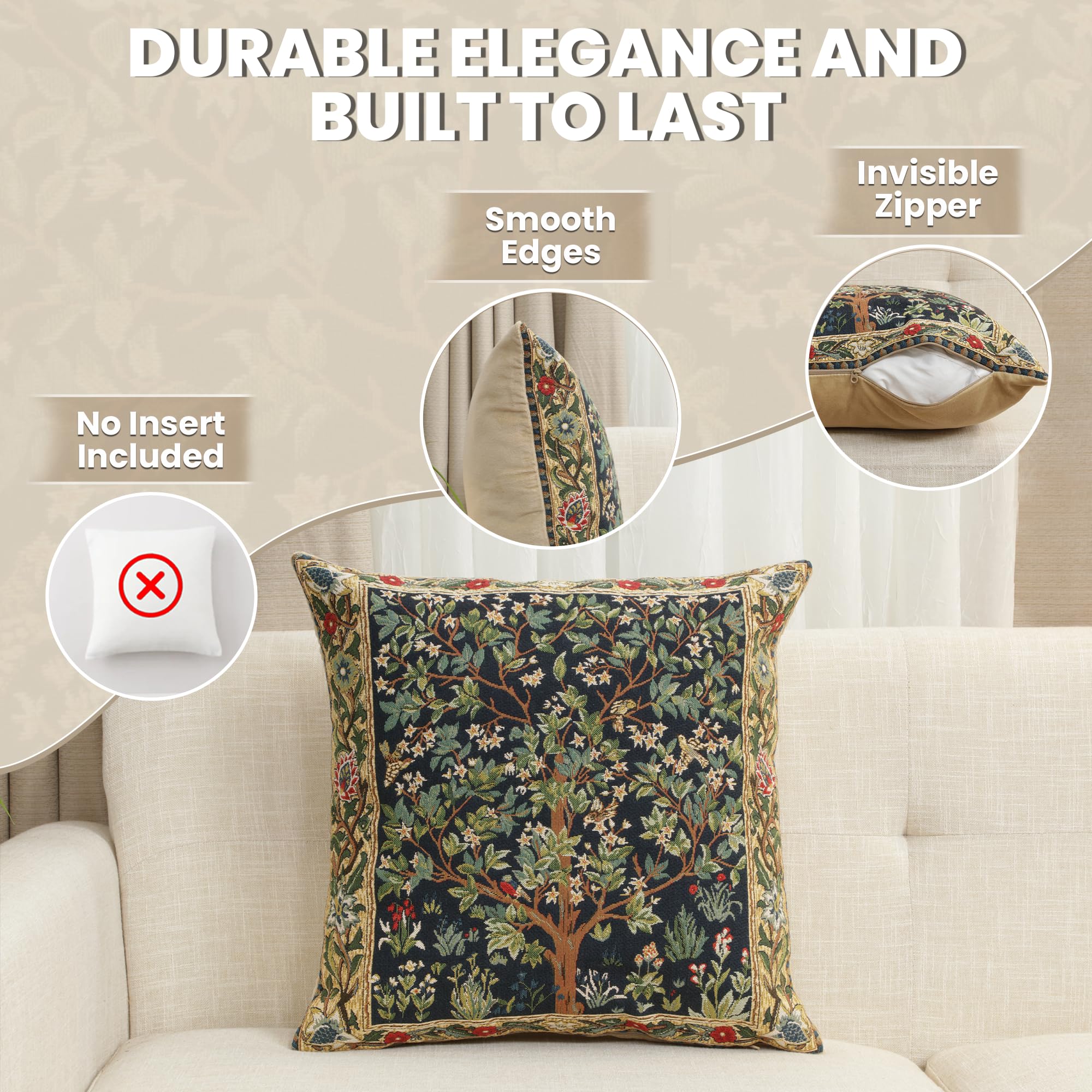 Charlotte  Furnishings クッションカバーセット Charlotte Home Furnishings クッションカバーセット