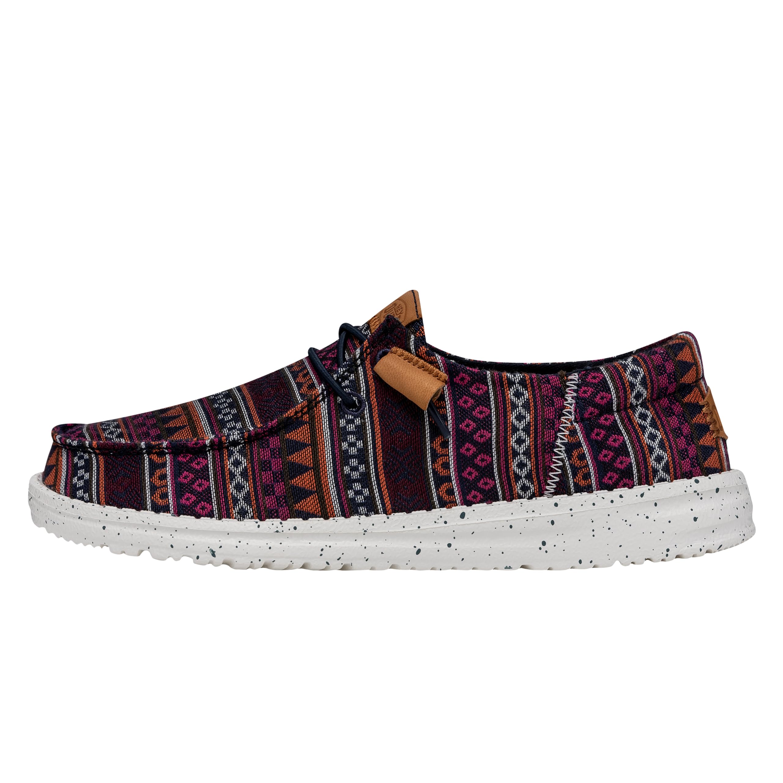 HEYDUDE Women's Wendy Funk Baja Slip On Loafer | Elastic Laces