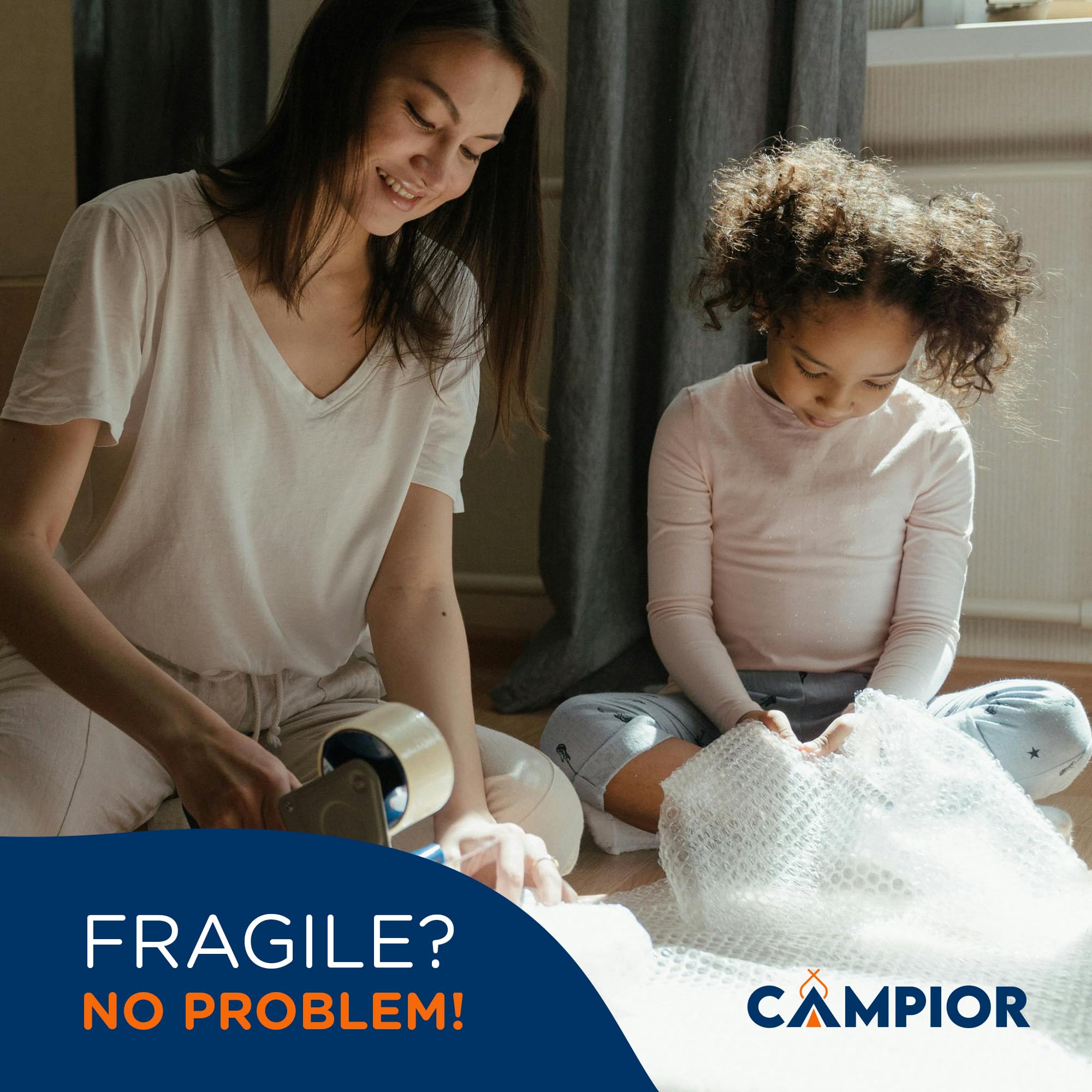 Campior Envoltura acolchada de burbujas pequeña para mudanzas y envíos, envoltura de embalaje de burbujas de 175 pies para cajas de embalaje y correos, suministros de mudanza de rollo de burbujas