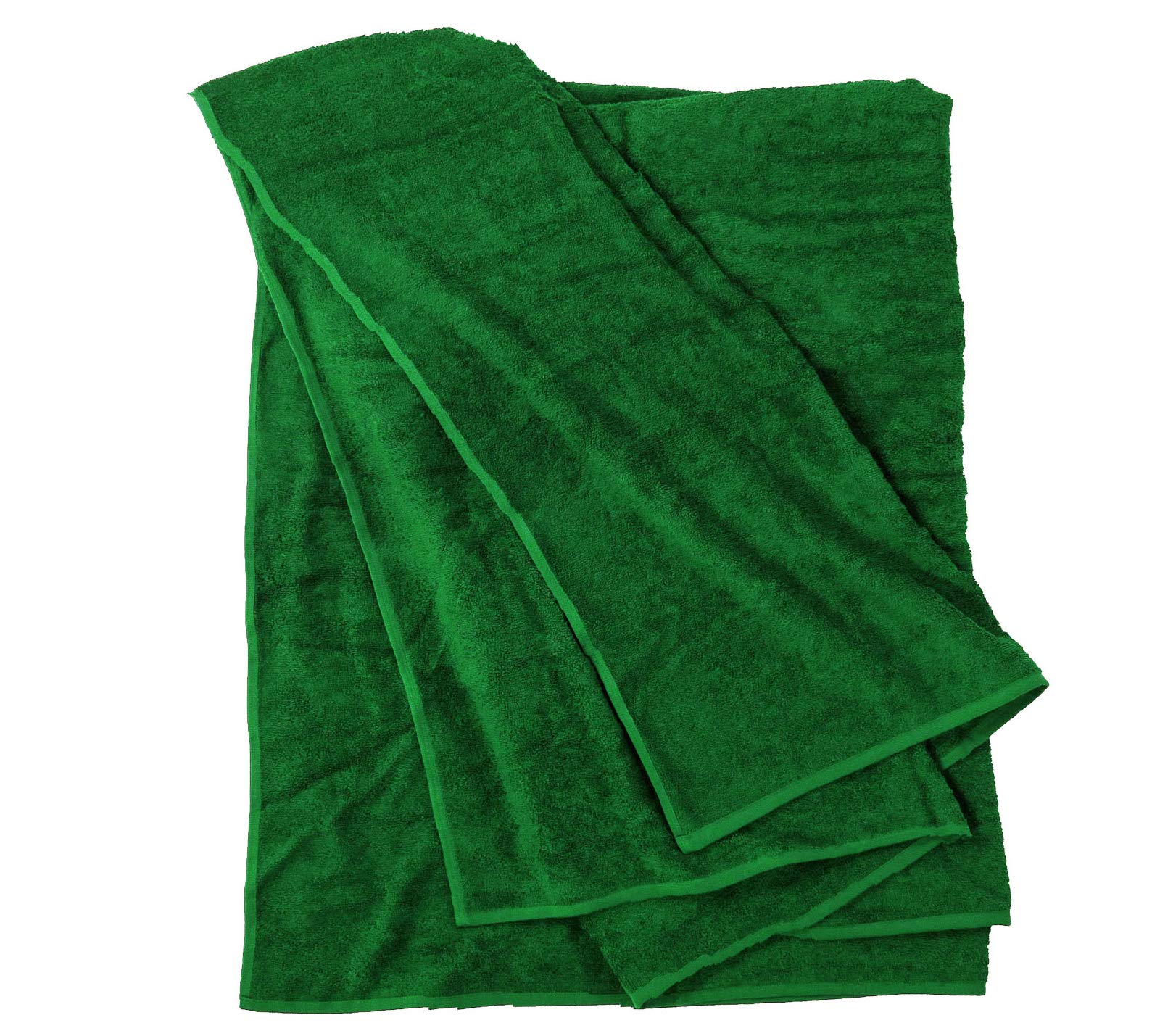 ADAMO Toalla de playa XXL 100% algodón – 100 x 220 cm, color verde oscuro: 470 – Toalla de sauna XXL, toalla de baño de gran tamaño – Toalla de ducha, toalla de baño y toalla de sauna