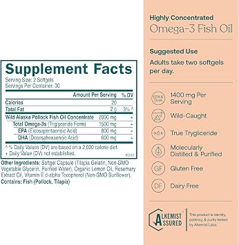 True Grace One Daily Womens Multivitamin (30 Vegan Tablets) & Omega-3 Fish Oil (60 Softgels) - Gluten Free, Soy Free, Organic - 30-Day Supply of Each