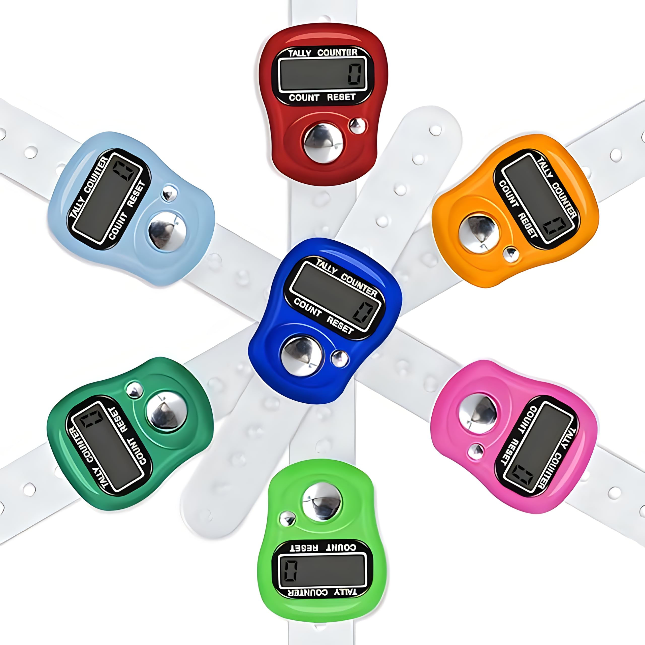 Oblivion Hand Tally Counter | Multiuse Finger Counter | Digital Electronic Tally Counter | Portable Hand Finger Counting Machine | Mini Hand Tally Counter | Number Clicker for Mantra Jap (Pack of 7) (B0CY5CP1X7) Amazon Price History, Amazon Price Tracker