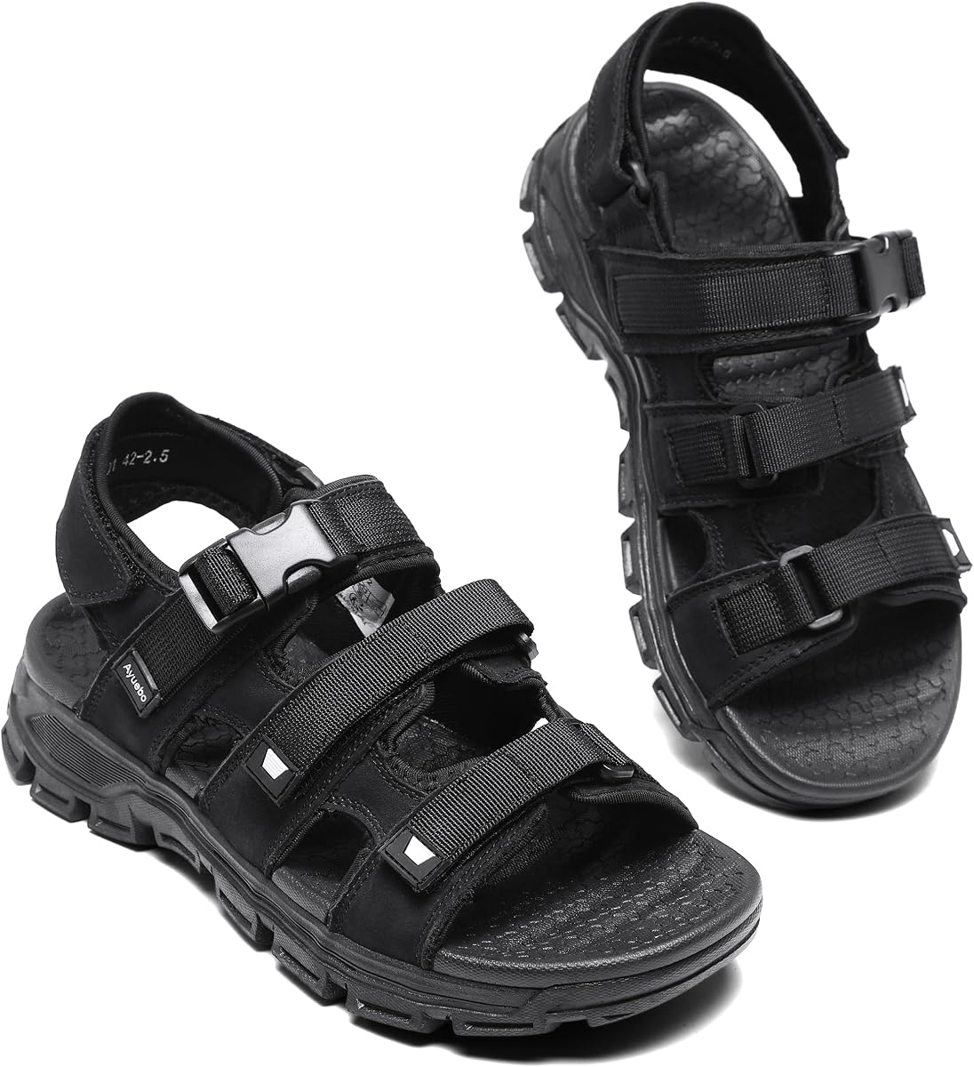 Sandalias de senderismo para hombre Sandalias para caminar de punta abierta Outdoor Athletic