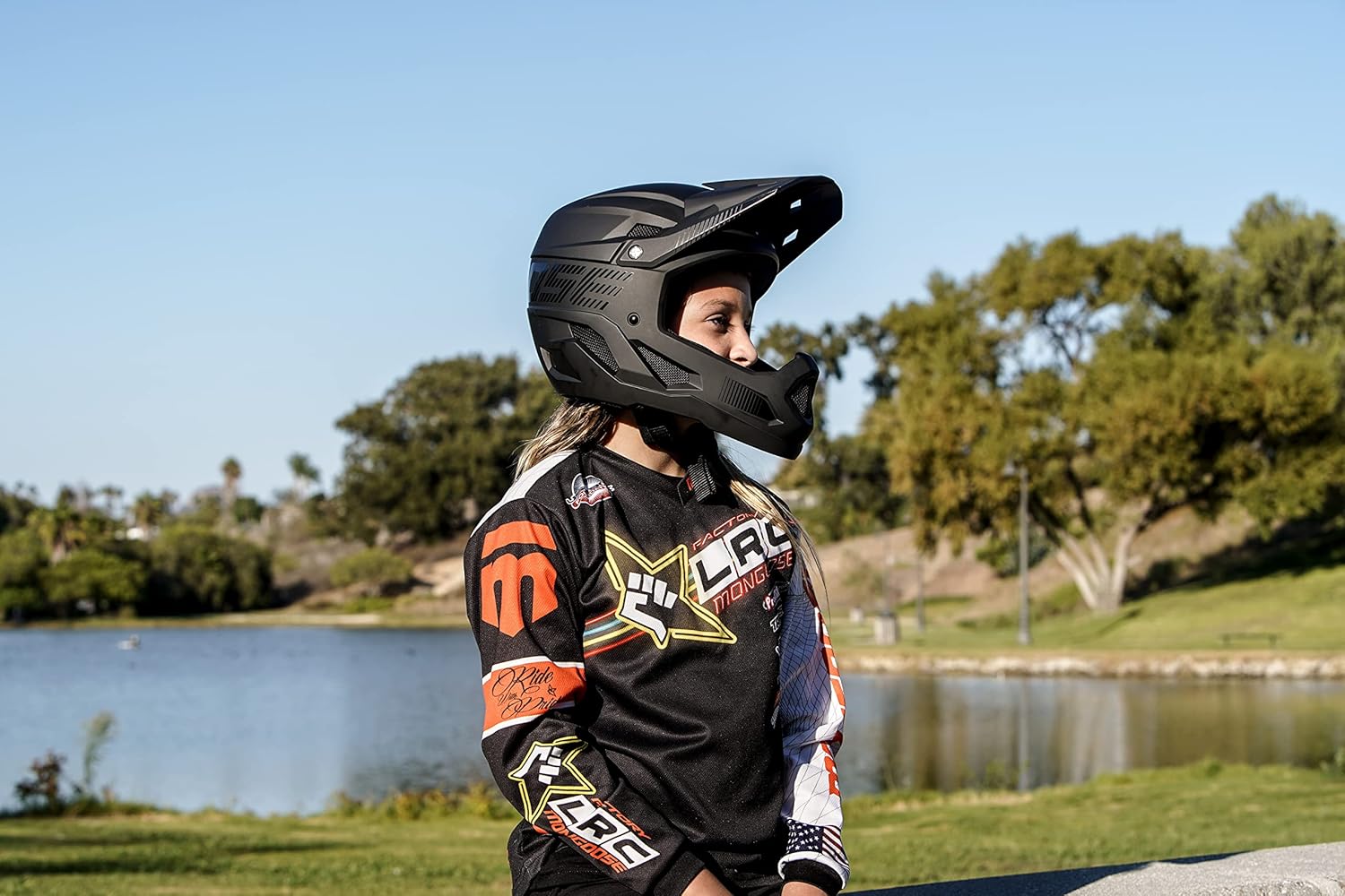 Mongoose Full Face Team Issue Bike Helmet Youth Chile Ubuy