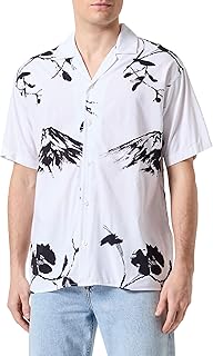 JACK & JONES Men's Blapalma Resort Short-Sleeves Shirt (pack of 1)