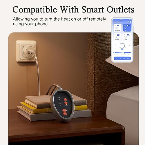 Miniatura 2 de Beautyrest Protector para colchón de microfibra con calefacción con 3M Scotchgard, Poliéster, Blanco, Completo