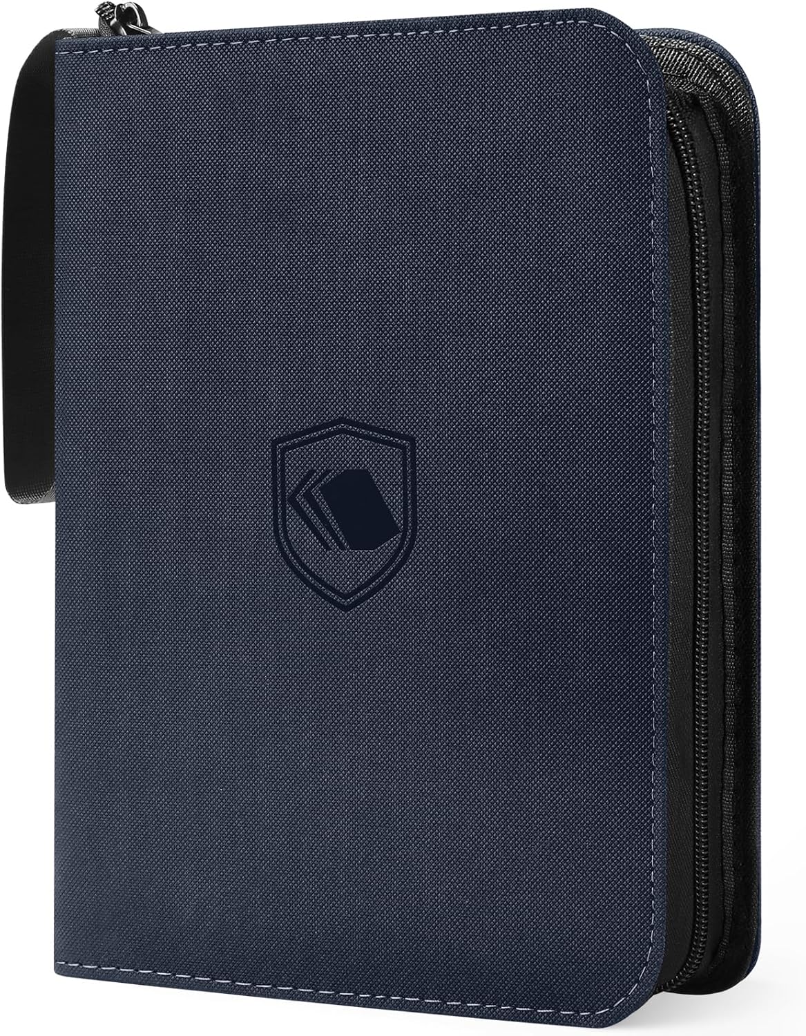 900 Pockets Trading Card Binder, PU Cover Zipper Card Collection Album, Sturdy Card Folder Holder for MTG, TCG, Game Cards, Sports Cards