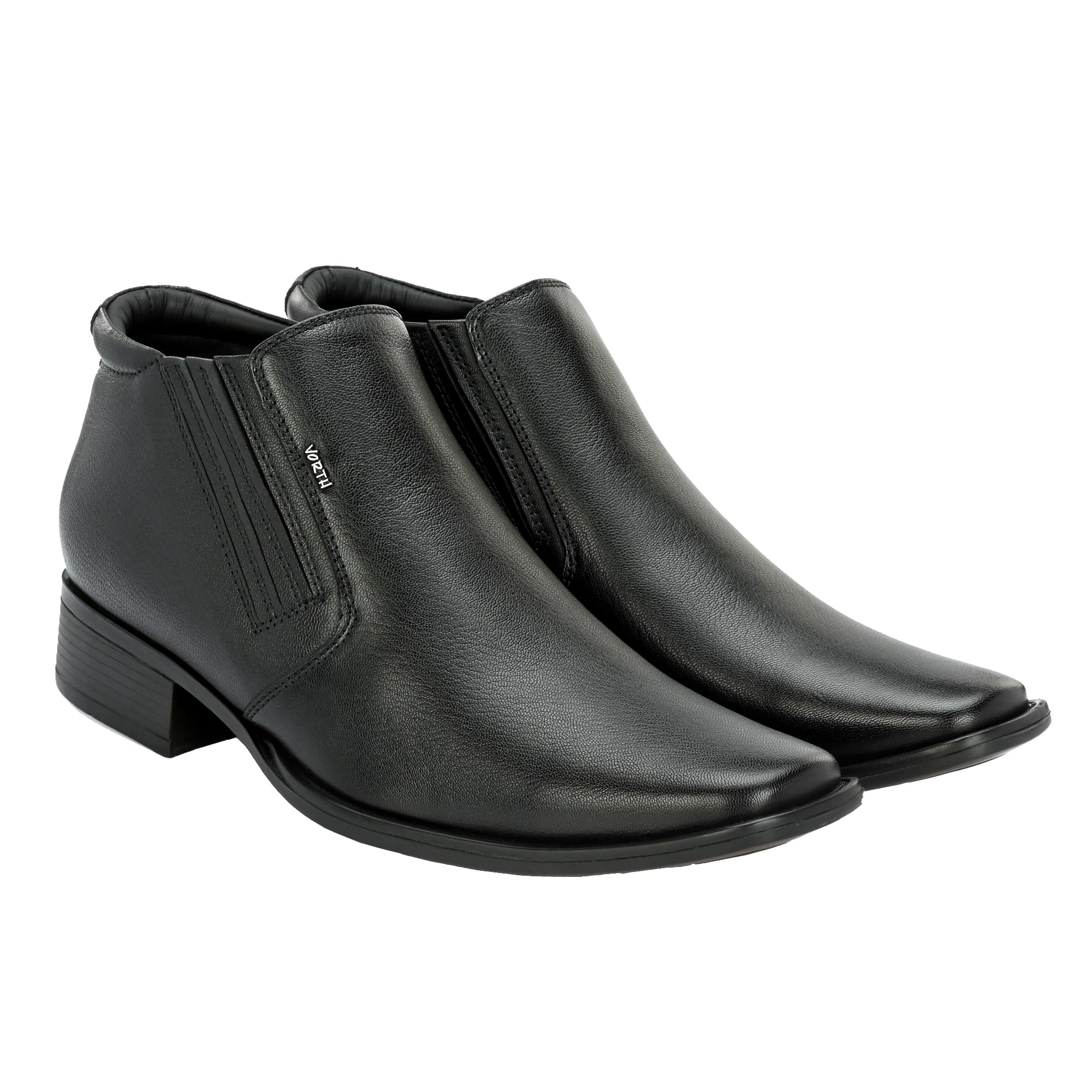 Vorth Genuine Leather Comfortable Slip On Slip-On Loafer Bussiness Office Meeting Formal Shoes for Men - Black_(5 UK) à (B0CMLX9BQB) Amazon Price History, Amazon Price Tracker