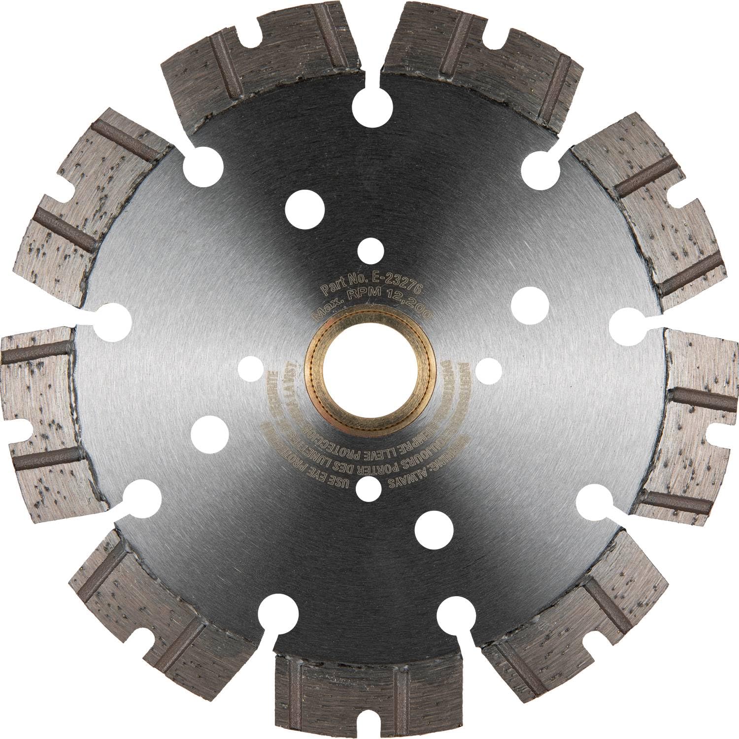 Makita E-23276 - Hoja de diamante de corte fino de 5 pulgadas, segmentada, de uso general