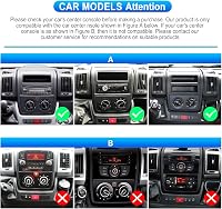 Podofo 9" Autórádió Fiat Ducato 3/Peugeot Boxer 2/Citroen Jumper 2 (2011-2022) - 2G+64G Vezeték Nélküli CarPlay, Android, Bluetooth, GPS, Wi 3