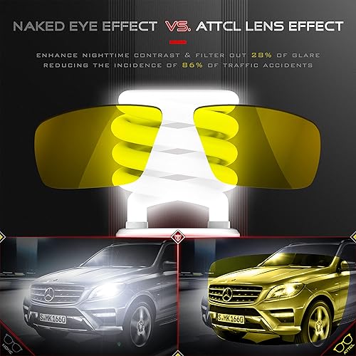 Miniatura 4 de ATTCL Gafas de sol polarizadas para hombres y mujeres, gafas de protección UV para conducir y actividades al aire libre