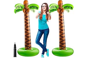 Adorned Party Blow Up Palm Trees 6ft