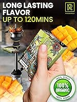 Vista 4 de Sabor clásico de cachimba a base de hierbas - 1.75 oz (50 g) Sabor a cachimba sin tabaco para tu tazón - Prueba estos shisha sin tabaco