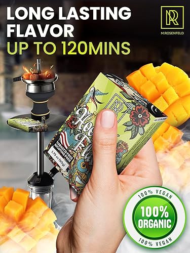 Miniatura 4 de Sabor clásico de cachimba a base de hierbas - 1.75 oz (50 g) Sabor a cachimba sin tabaco para tu tazón - Prueba estos shisha sin tabaco