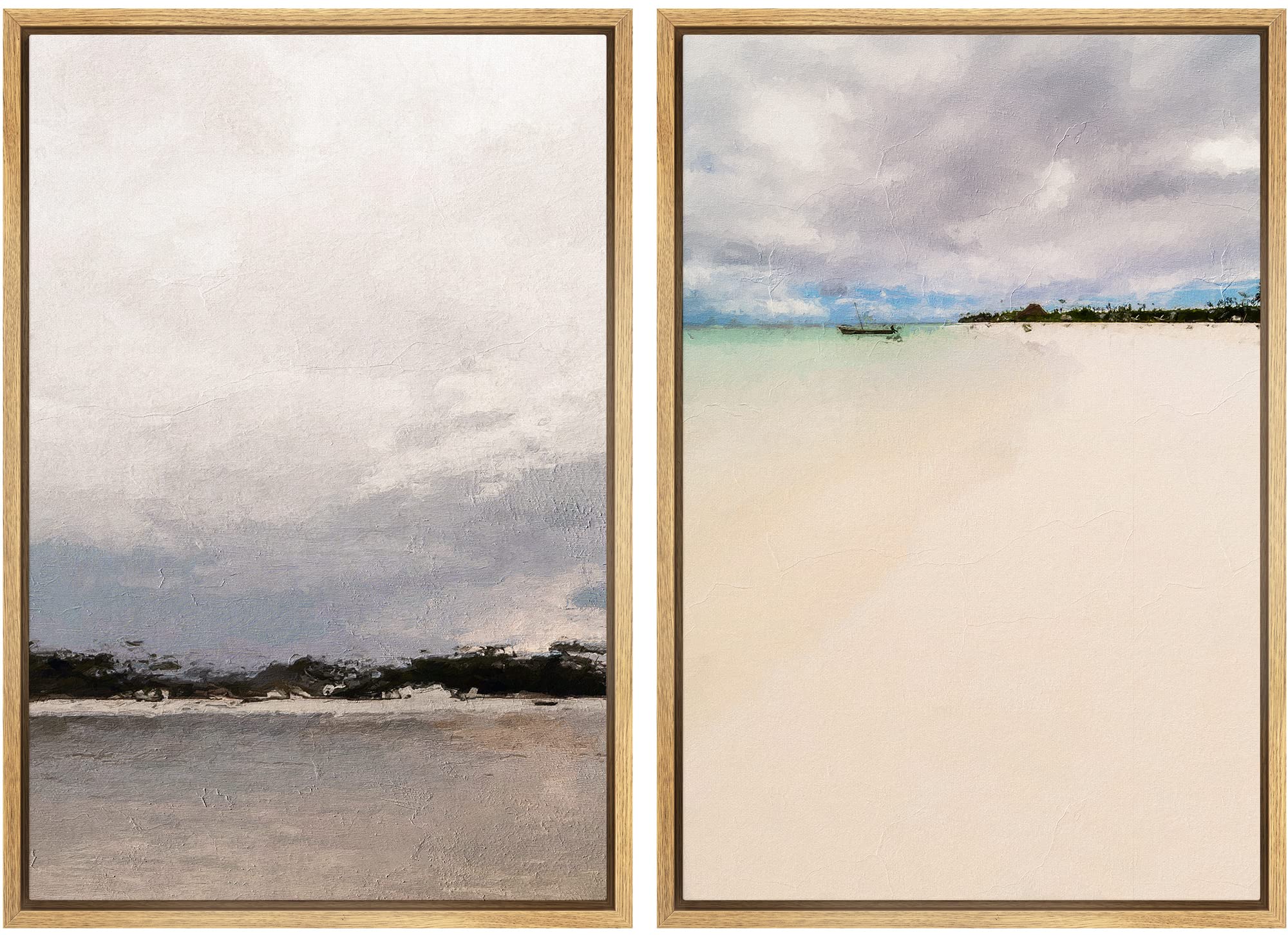 Amazon.co.jp: Ashbrook フレーム入りキャンバスプリント ウォール