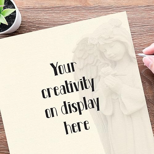 Miniatura 5 de Angelic - Papel para impresora láser y de inyección de tinta (100 unidades)