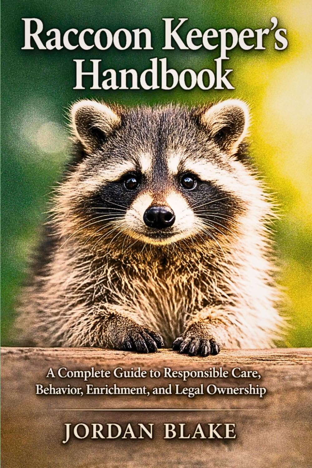 Raccoon Keeper’s Handbook: A Complete Guide to Responsible Care, Behavior, Enrichment, and Legal Ownership