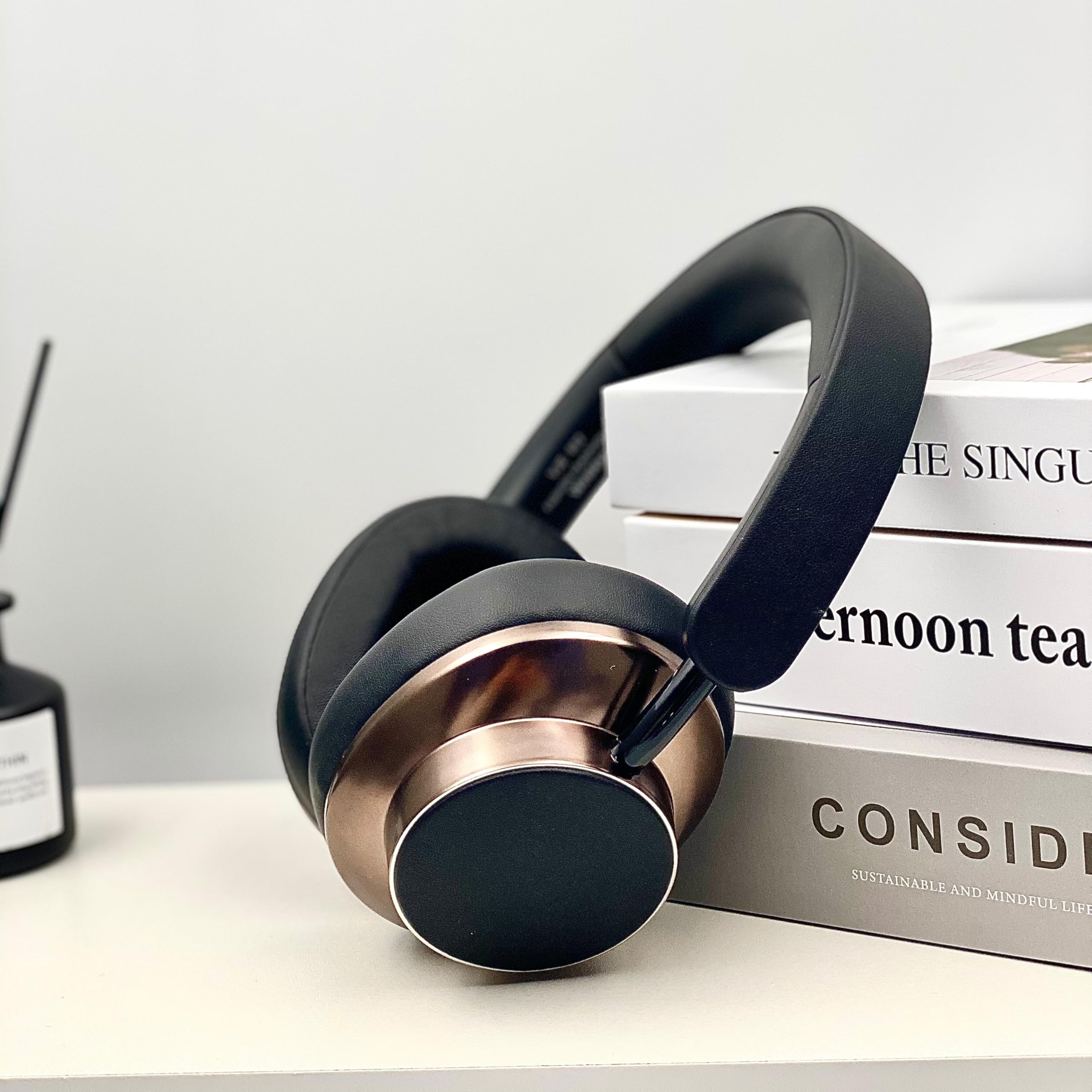 ND NEXT DESTINATION - 902 Cuffie sovraurali a fascia, Cuffie Bluetooth 5.3 senza fili, con Bass Potente e Audio Crystal, con Batteria Durevole