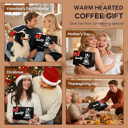 Miniatura 7 de H02 PRO - Máquina de café espresso portátil, cafetera eléctrica de viaje para cápsulas NS y café molido, 20 bares, mini cafetera pequeña para Negro