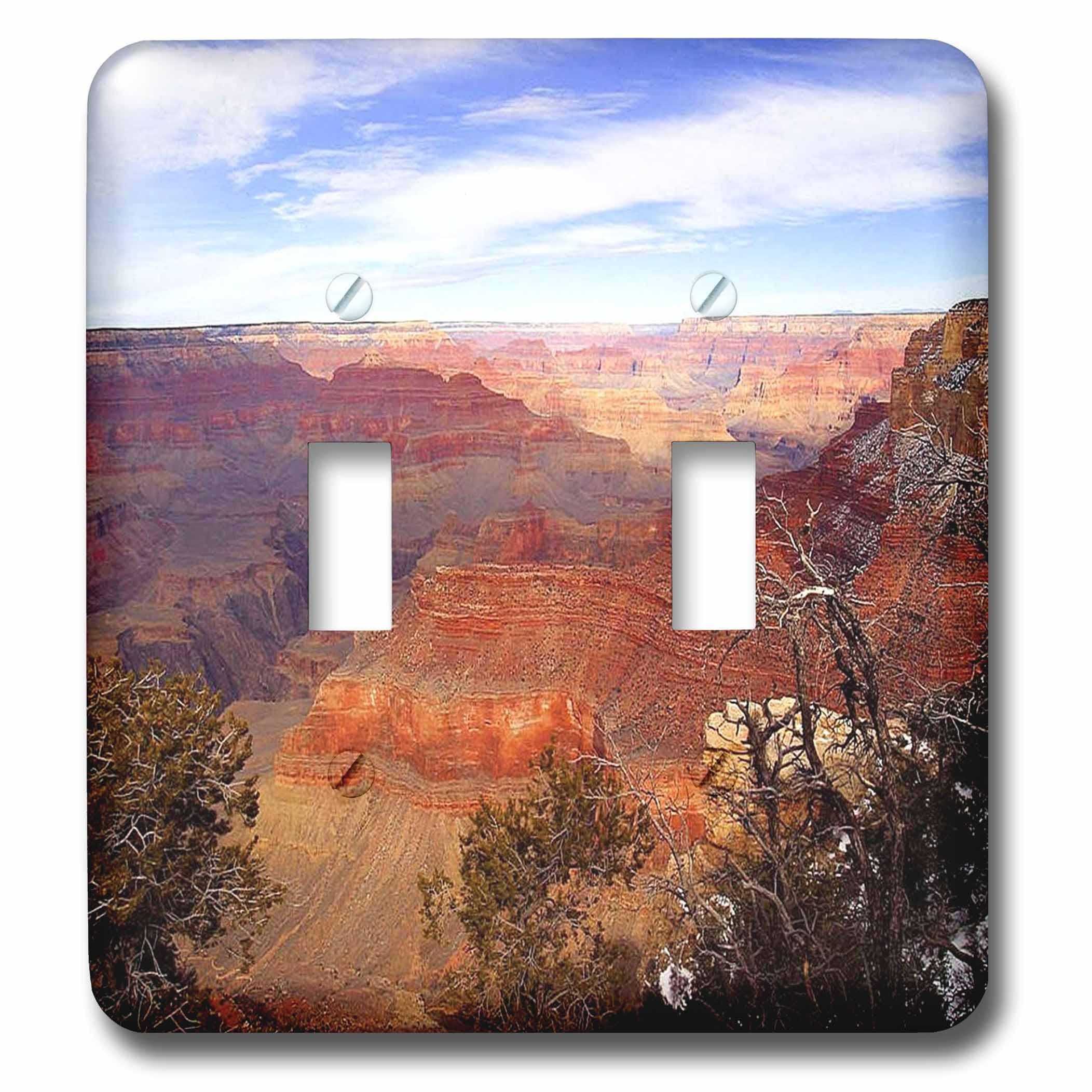 Interruptor doble con diseño de Grand Canyon Arizona para pared