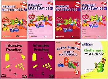 Singapore Math Primary Mathematics Complete Grade 3 Set (8 Books Singapore Math Primary Mathematics Complete Grade 3 Set (8 Books