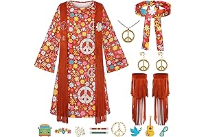 Groovy Girls Vintage Hippie Costume