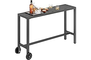 YITAHOME 39" Narrow Outdoor Table