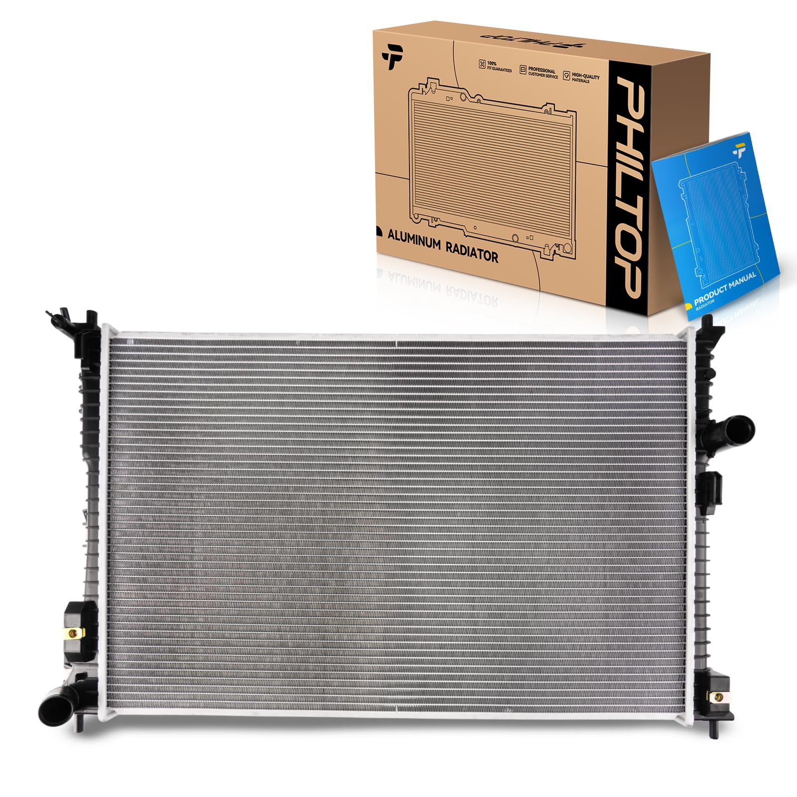 PHILTOP Engine Coolant Radiator Aluminum CU13559