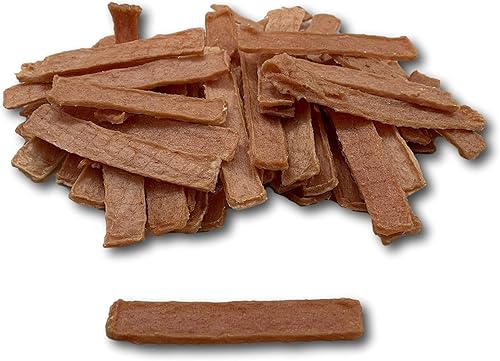 Miniatura 4 de Top Dog Chews - Tendones planos de pavo para perros, 1 libra16 onzas, fabricados en los Estados Unidos, golosinas masticables 100% naturales para el