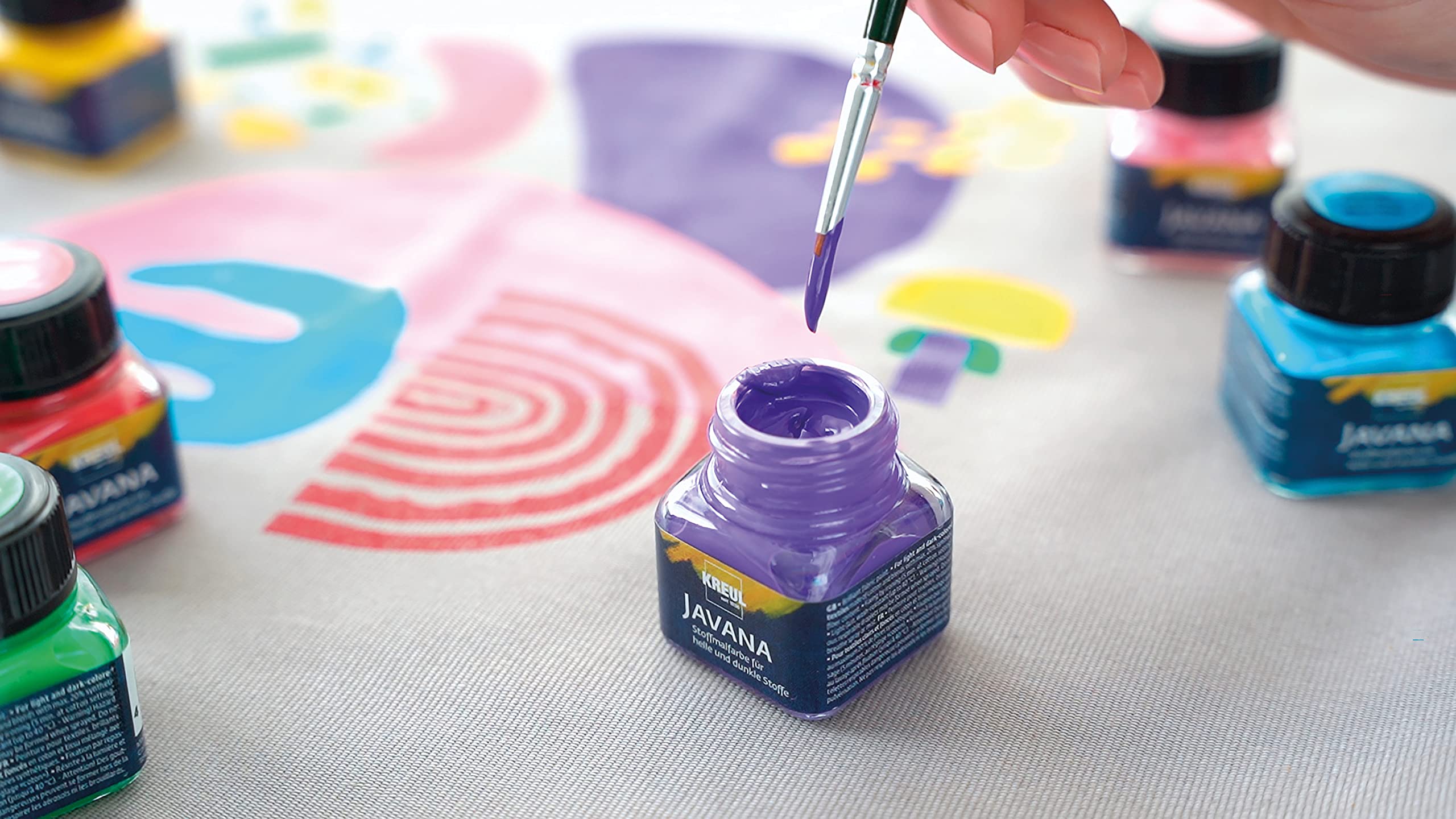 Stoffa Colori Per Dipingere Su Ecopelle Vernice Per Tessuti Kreul