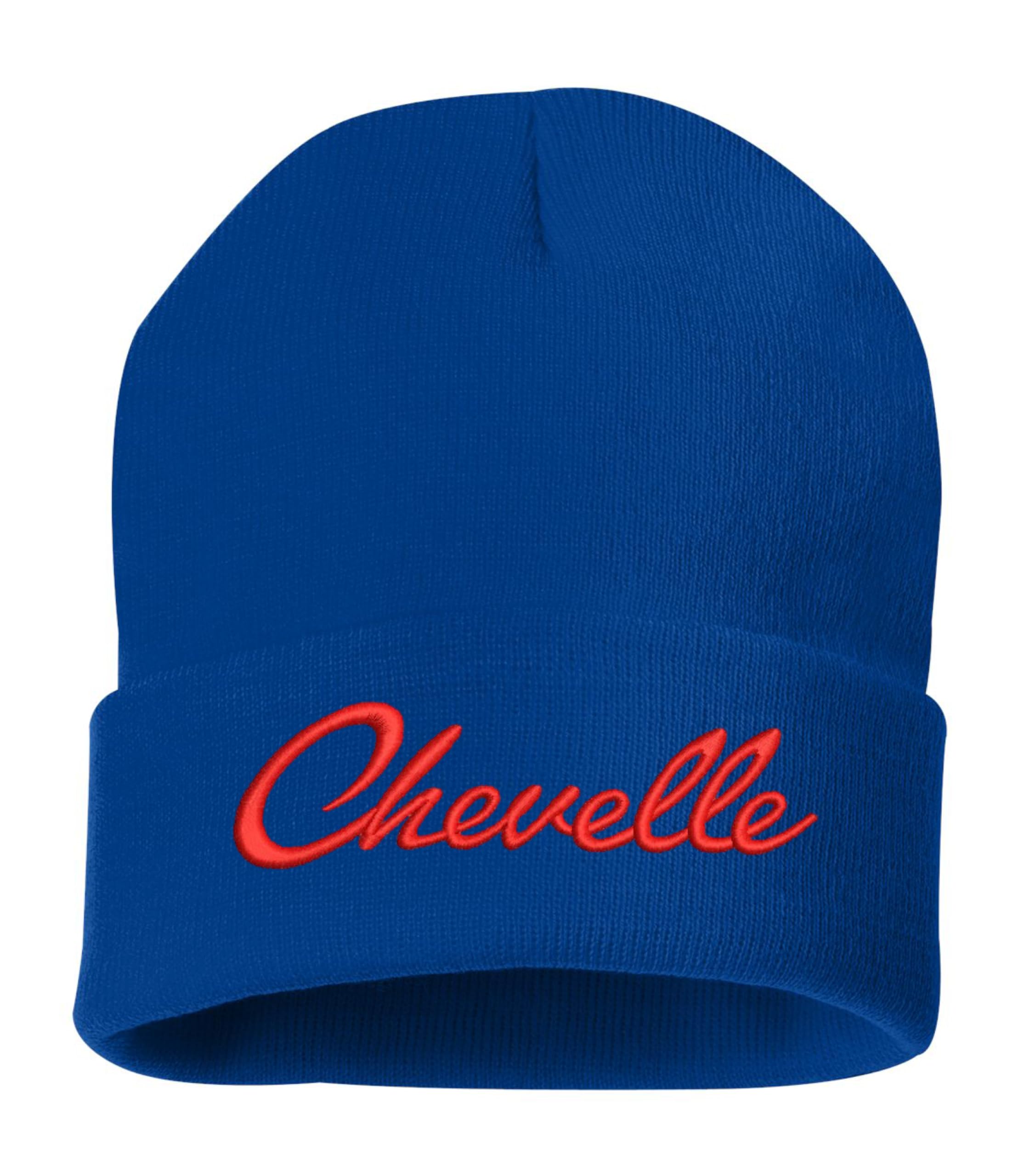 Chevelle Beanie Hat Embroidered Vintage Muscle Car Cap