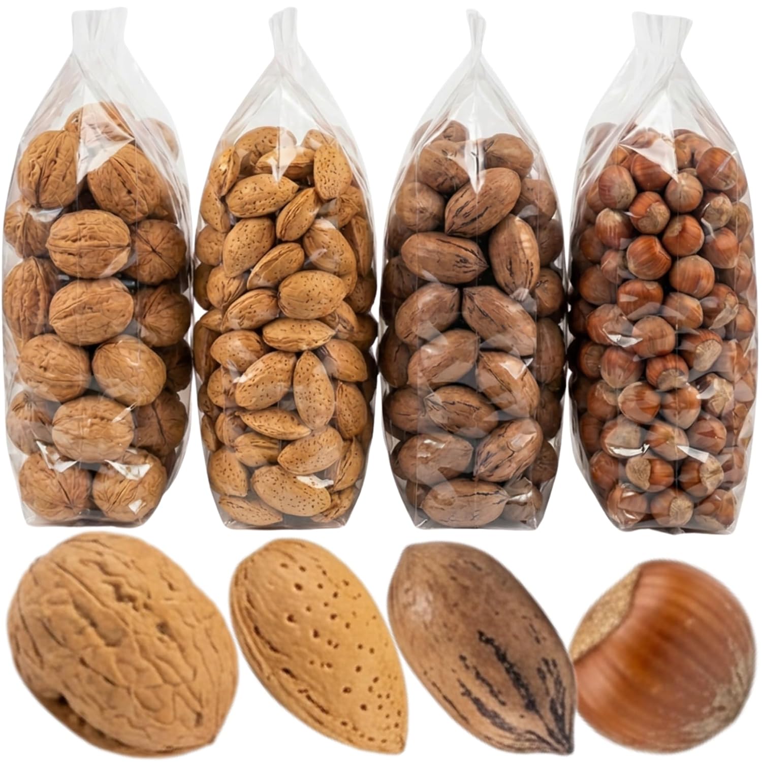 Anna and Sarah Premium In-Shell Nut Variety Pack Box, 4 Lbs