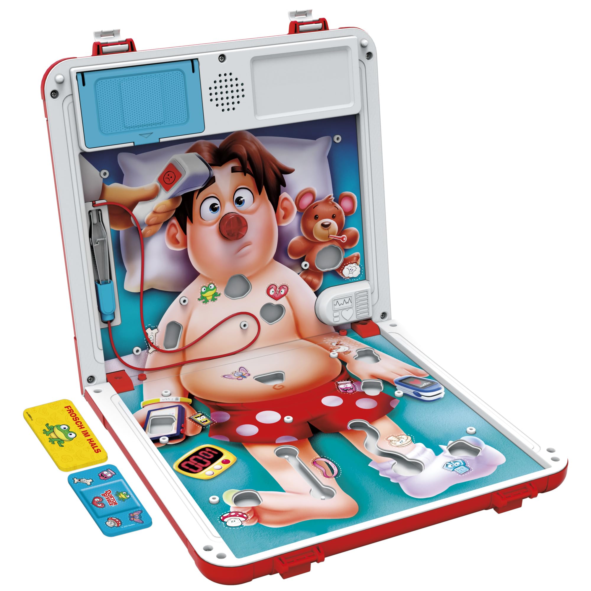 Doktor Bibber elektronisches Brettspiel in Einer Tragebox