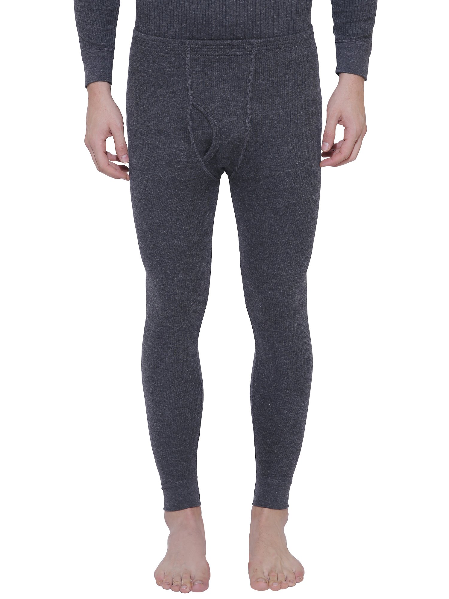 dyca by (Bodycare) Men Melange Solid Thermal Lower-picture-14
